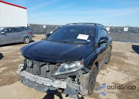 2013 Lexus Rx 350 F Sport from USA, damaged, VIN 2T2BK1BA1DC177274